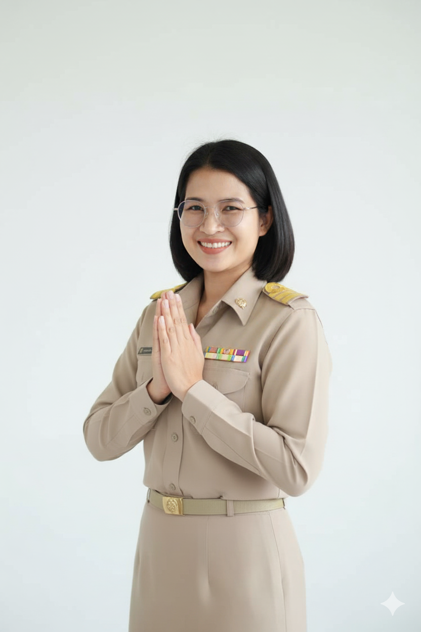 ภาพคุณครูเบญจวรรณ ป้อมสาหร่าย